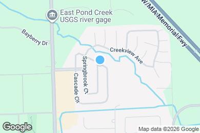 Map image of the property - 11986 Springbrook Ct