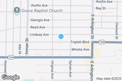Map image of the property - 869 Triplett Blvd