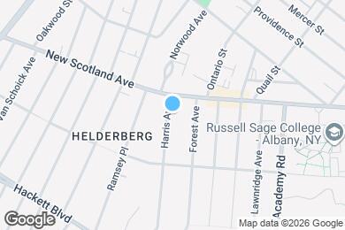 Map image of the property - 4 Harris Ave