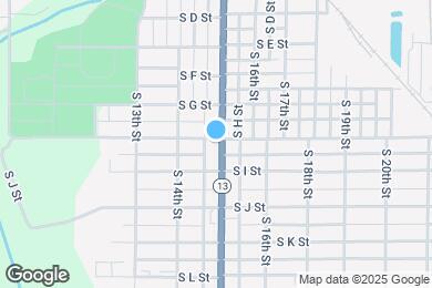 Map image of the property - 902 S Anderson St