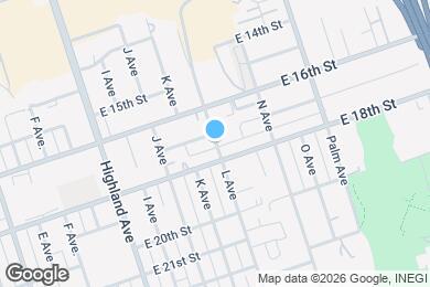 Map image of the property - 1722 L Ave