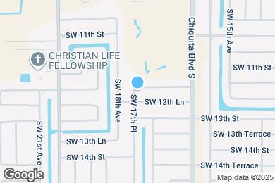 Map image of the property - 1718 SW 12th Terrace