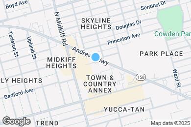 Map image of the property - 1115 Andrews Hwy