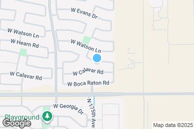 Map image of the property - 17463 W Ventura St