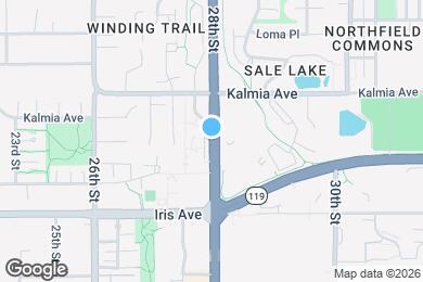 Map image of the property - 3525 28th St