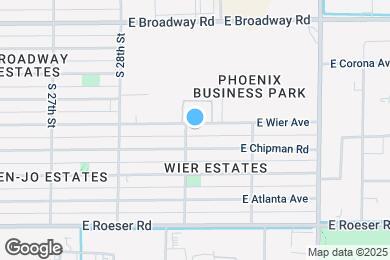 Map image of the property - 2903 E Wier Ave