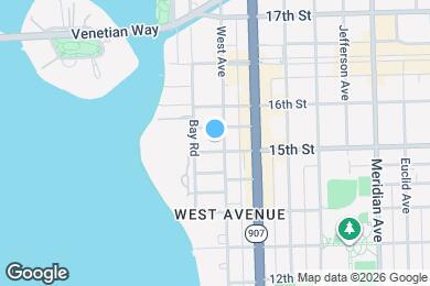 Map image of the property - 1313 15th St