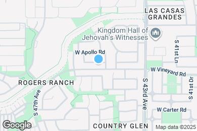 Map image of the property - 4421 W St Kateri Dr