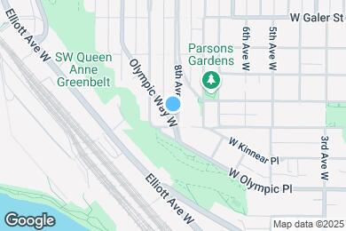 Map image of the property - 1113 8th Ave W.