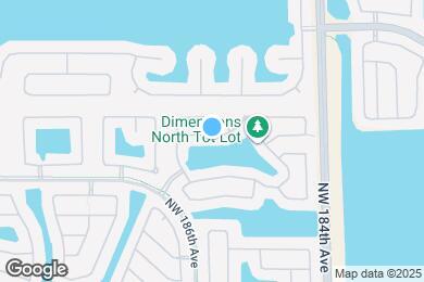Map image of the property - 18542 NW 22nd St