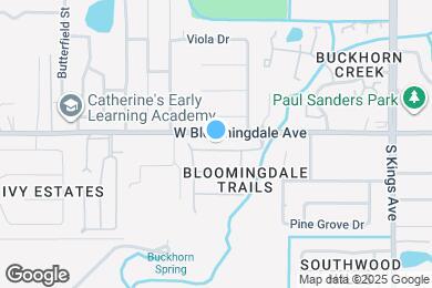 Map image of the property - 1412 Bloomingdale Trails Boulevard