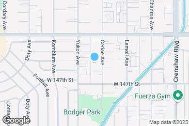 Map image of the property - 14501 Cerise Ave.