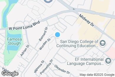 Map image of the property - The Summit at Point Loma