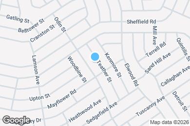 Map image of the property - 5121 Teather St