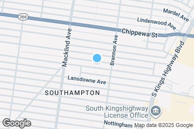 Map image of the property - 5233 Sutherland Ave