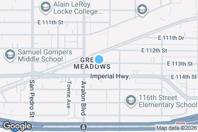 Map image of the property - 632 E 113th St