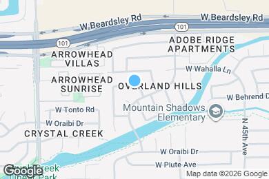 Map image of the property - 4737 W Marco Polo Rd