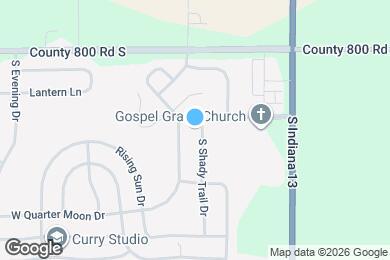 Map image of the property - 8211 S Shady Trail Dr