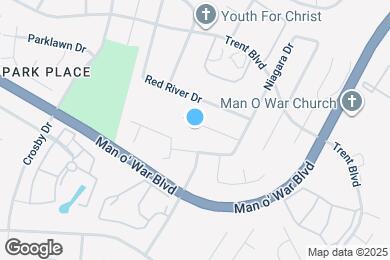 Map image of the property - 1368 Dix Dr
