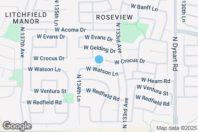 Map image of the property - 13402 W Watson Ln