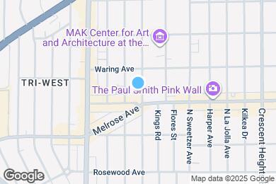 Map image of the property - 717 N Orlando Ave