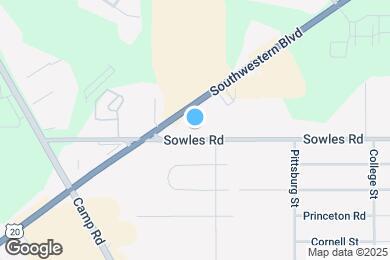 Map image of the property - 3656 Sowles Rd