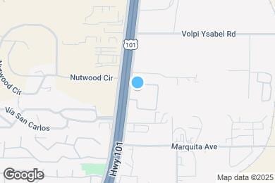 Map image of the property - Villa Paseo Palms