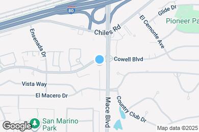 Map image of the property - 4634 Cowell Blvd