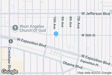 Map image of the property - 3608 10th Avenue