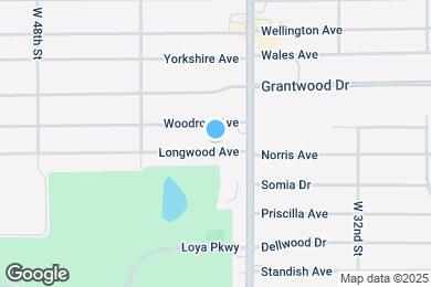 Map image of the property - 3806 Longwood Ave