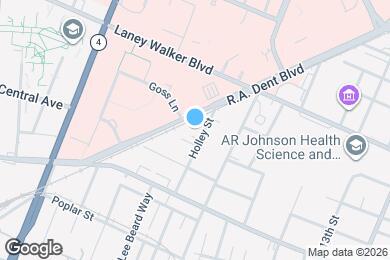 Map image of the property - 1227 Holley St