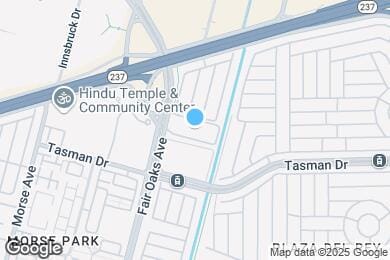 Map image of the property - 1220 N Fair Oaks Ave