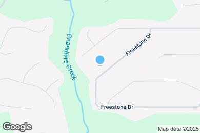 Map image of the property - 420 Freestone Dr