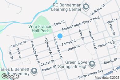 Map image of the property - 1321 Spruce St