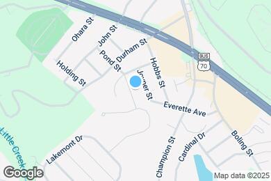 Map image of the property - 910 Pond St