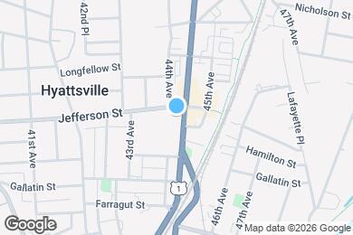 Map image of the property - 5334 Baltimore Ave