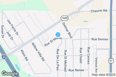 Map image of the property - 2707 Rue St Martin