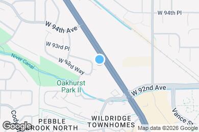 Map image of the property - 8159 W 93rd Cir
