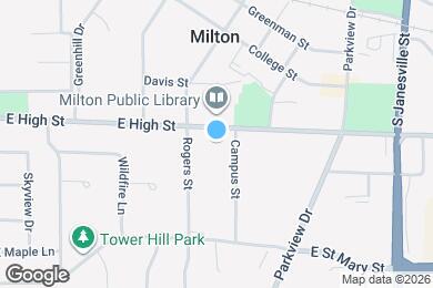 Map image of the property - Campus Park Apartments