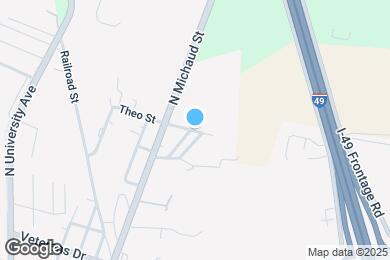 Map image of the property - 119 Carencro St