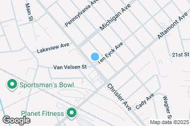 Map image of the property - 1553 Chrisler Ave