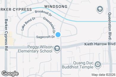 Map image of the property - 18007 Sagecroft Dr