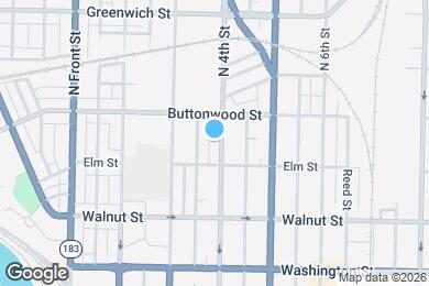 Map image of the property - 324 N 4th St