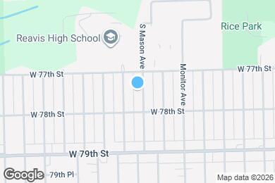 Map image of the property - 7720 Mason Ave