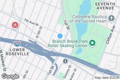 Map image of the property - 203 2nd St