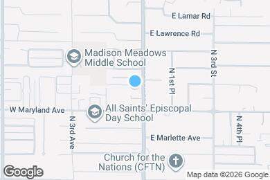 Map image of the property - 6530 N Central Ave