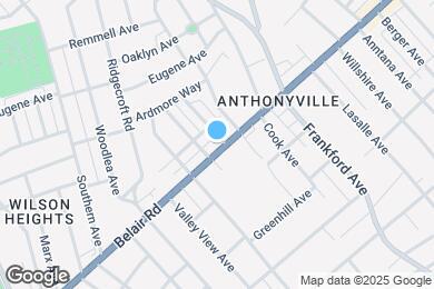 Map image of the property - 5114 Belair Rd