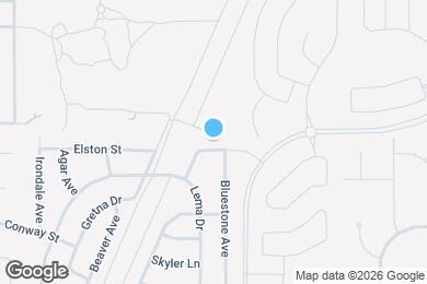 Map image of the property - 12259 Chastain St