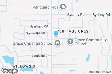 Map image of the property - 2104 Heritage Crest Dr