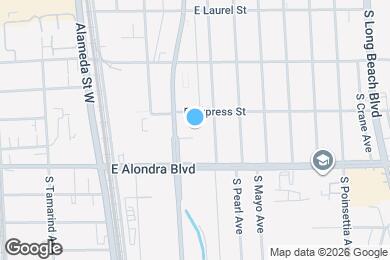 Map image of the property - 713 E Cocoa St